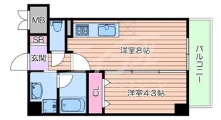 サンセール吹田の物件間取画像